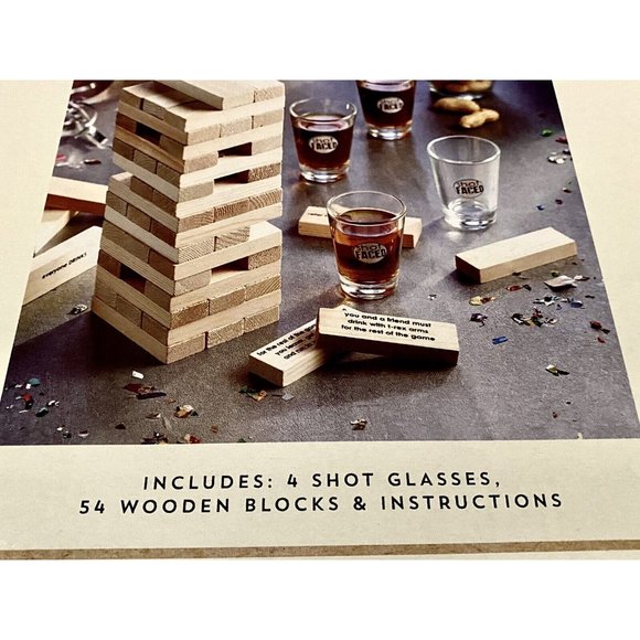 Game Night Tipsy Tower Drinking Game Adult Party Game Set Sealed New - Picture 3 of 3